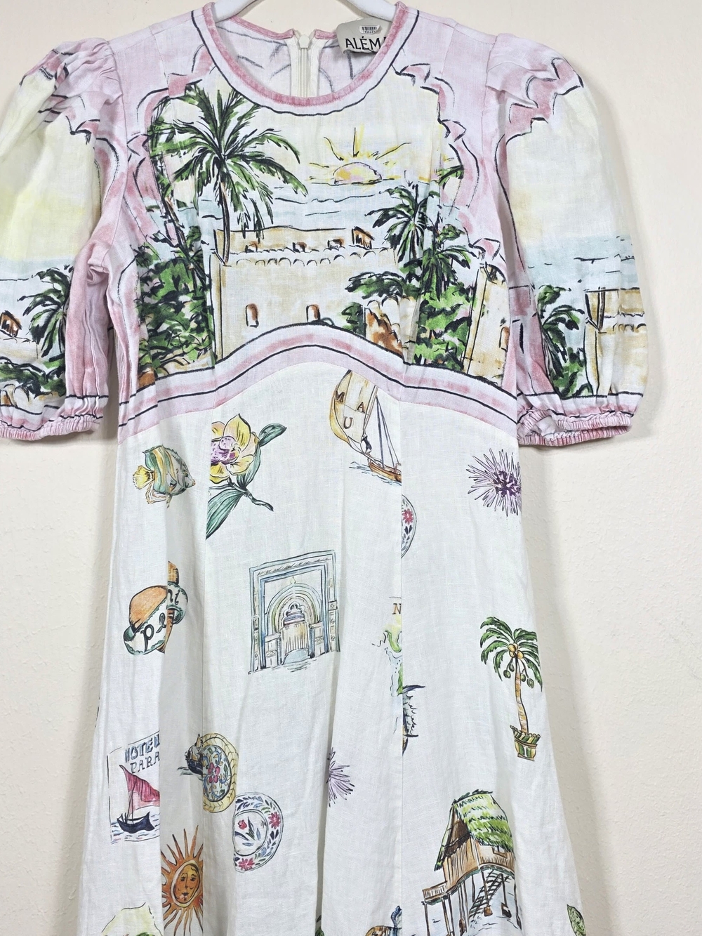 ALÉMAIS SUNSET DRESS SIZE 2 MSRP $495 - Picture 6 of 12
